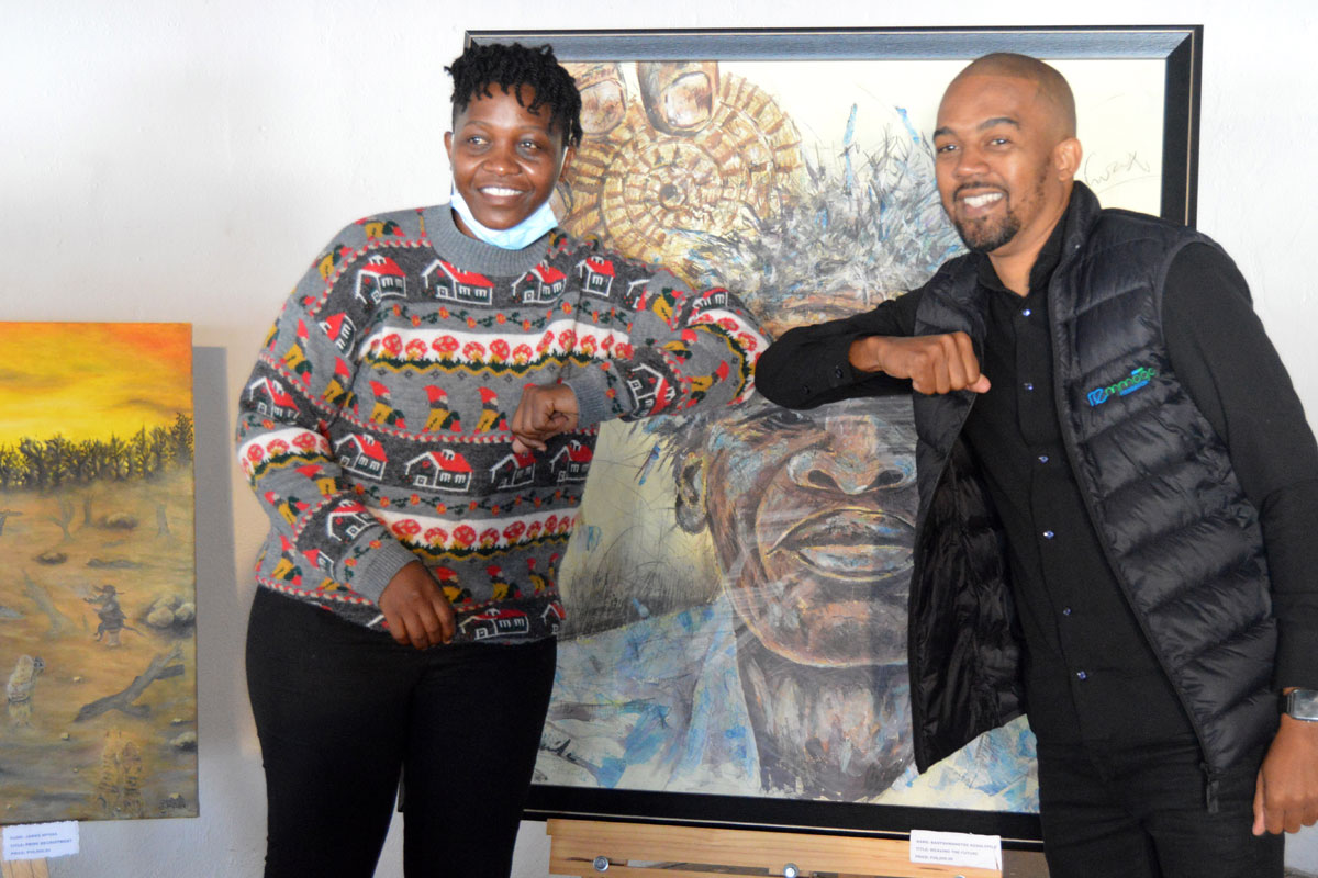 Kebalepile wins inaugural travel and tourism art exhibition